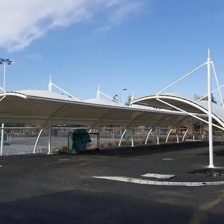 马鞍山膜结构电动车棚