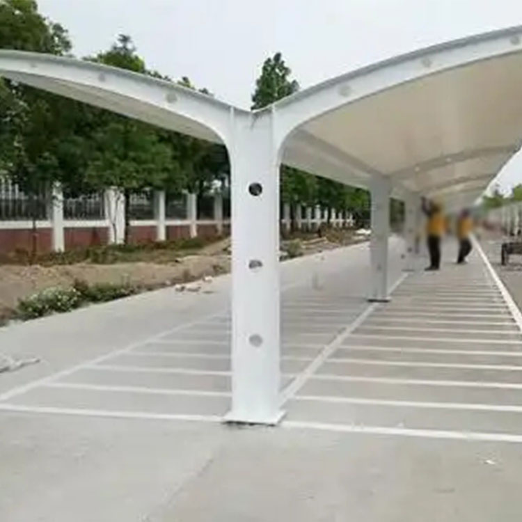 马鞍山膜结构电动车棚