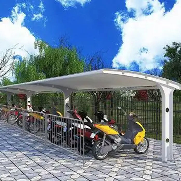 马鞍山膜结构电动车棚