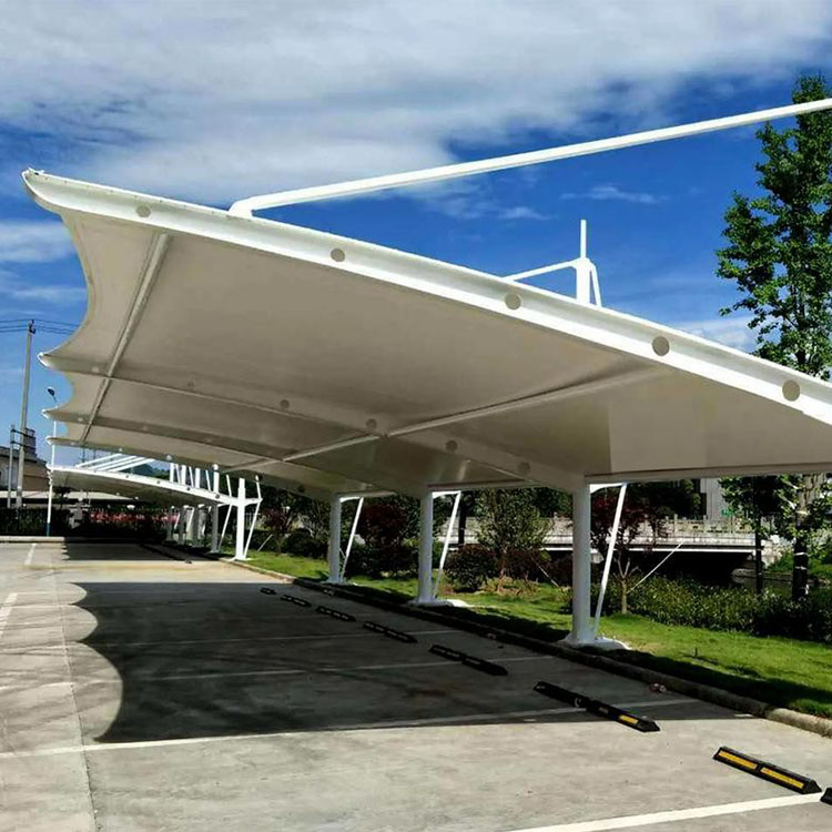 马鞍山膜结构汽车棚