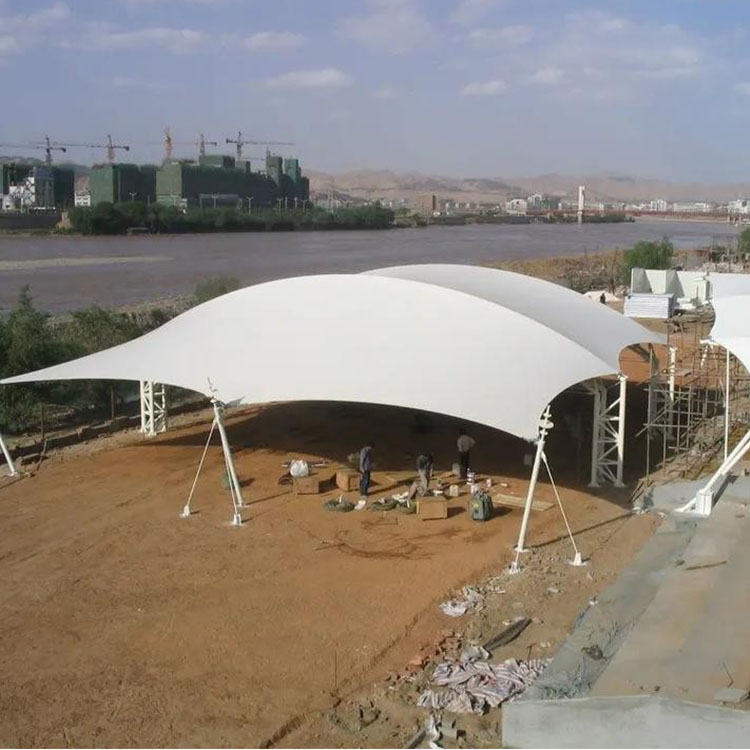 马鞍山膜结构汽车棚